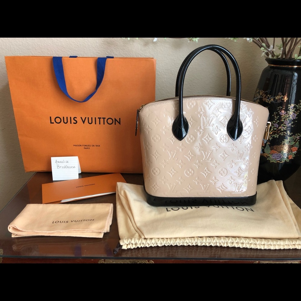Louis Vuitton Lockit Vernis Like New